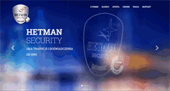 Desktop Screenshot of hetman-polska.pl